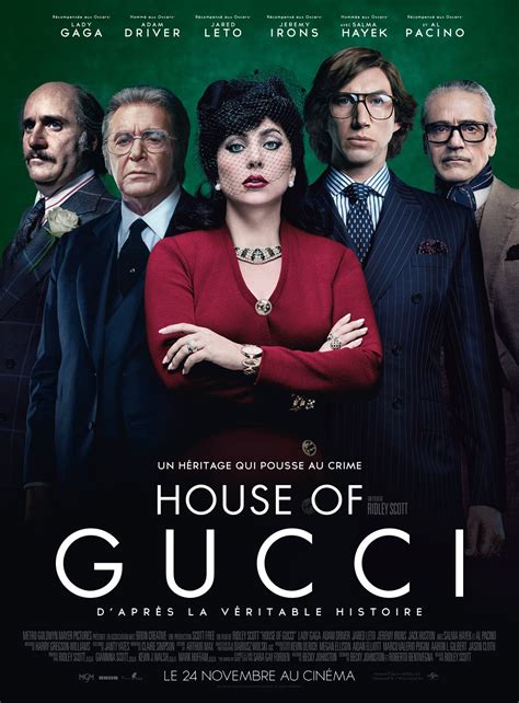 famille gucci film acteur|house of gucci film 2021.